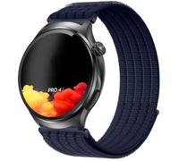 QJONSIU Bracelet Compatible avec Knauermann Pro 4 RUND, Sport Respirant Nylon Remplacement Strap Léger Réglable-Bleu