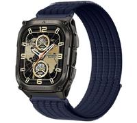 QJONSIU Bracelet Compatible avec KOSPET TANK M4 SE, Sport Respirant Nylon Remplacement Strap Léger Réglable-Bleu