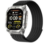 QJONSIU Bracelet Compatible avec KOSPET Tank M4C, Sport Respirant Nylon Remplacement Strap Léger Réglable-Noir