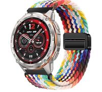 QJONSIU Bracelet Compatible avec Kospet Tank T3 Ultra 2, Respirant Nylon Remplacement Strap avec Boucle Magnétique