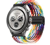 QJONSIU Bracelet Compatible avec Mibro Watch GS Explorer S, Respirant Nylon Remplacement Strap avec Boucle Magnétique-Colourful
