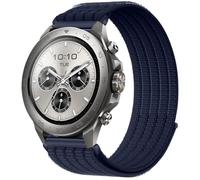QJONSIU Bracelet Compatible avec Mibro Watch GS Explorer S, Sport Respirant Nylon Remplacement Strap Léger Réglable-Bleu