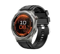 QJONSIU Bracelet Compatible avec Oneplus Watch 4, Respirant Bracelet en Silicone Souple, Respectueux de la Peau-Noir