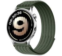 QJONSIU Bracelet Compatible avec OnePlus Watch Lite, Sport Respirant Nylon Remplacement Strap Léger Réglable-Vert