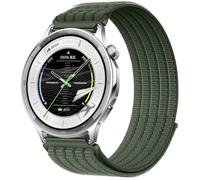 QJONSIU Bracelet Compatible avec OPPO Watch S, Sport Respirant Nylon Remplacement Strap Léger Réglable-Vert