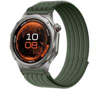 QJONSIU Bracelet Compatible avec OPPO Watch X3, Sport Respirant Nylon Remplacement Strap Léger Réglable-Vert