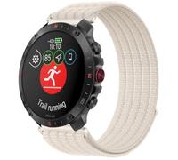 QJONSIU Bracelet Compatible avec Polar Grit X2 Pro, Sport Respirant Nylon Remplacement Strap Léger Réglable-white