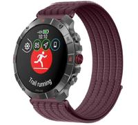 QJONSIU Bracelet Compatible avec Polar Grit X2 Pro Titan, Sport Respirant Nylon Remplacement Strap Léger Réglable-purple