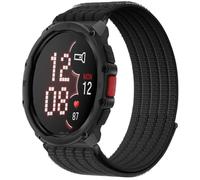 QJONSIU Bracelet Compatible avec Polar Street X, Sport Respirant Nylon Remplacement Strap Léger Réglable-Noir