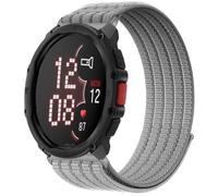 QJONSIU Bracelet Compatible avec Polar Street X, Sport Respirant Nylon Remplacement Strap Léger Réglable-Gris