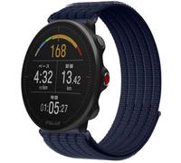 QJONSIU Bracelet Compatible avec Polar Vantage M2, Sport Respirant Nylon Remplacement Strap Léger Réglable-Bleu