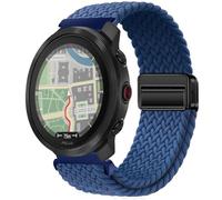 QJONSIU Bracelet Compatible avec Polar Vantage M3, Respirant Nylon Remplacement Strap avec Boucle Magnétique-Bleu