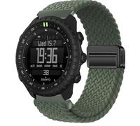 QJONSIU Bracelet Compatible avec Suunto Core 2, Respirant Nylon Remplacement Strap avec Boucle Magnétique