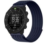 QJONSIU Bracelet Compatible avec Suunto Core 2, Sport Respirant Nylon Remplacement Strap Léger Réglable-Bleu