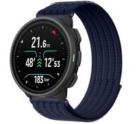 QJONSIU Bracelet Compatible avec Suunto Nautic S, Sport Respirant Nylon Remplacement Strap Léger Réglable-Bleu