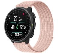 QJONSIU Bracelet Compatible avec Suunto Nautic S, Sport Respirant Nylon Remplacement Strap Léger Réglable-Rose