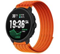 QJONSIU Bracelet Compatible avec Suunto Race 2, Sport Respirant Nylon Remplacement Strap Léger Réglable-orange