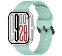 QJONSIU Bracelet Compatible avec Xiaomi Redmi Watch 6, Respirant Bracelet en Silicone Souple, Respectueux de la Peau-Bleu Clair