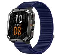 QJONSIU Bracelet Sport en Nylon Compatible avec Blackview W70 Pro, Souple Respirant Antisueur Remplacement Strap-Bleu