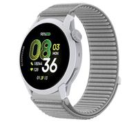 QJONSIU Bracelet Sport en Nylon Compatible avec Coros Pace 4, Souple Respirant Antisueur Remplacement Strap-Gris