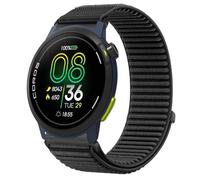 QJONSIU Bracelet Sport en Nylon Compatible avec Coros PACE Pro, Souple Respirant Antisueur Remplacement Strap-Noir