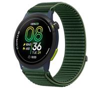 QJONSIU Bracelet Sport en Nylon Compatible avec Coros PACE Pro, Souple Respirant Antisueur Remplacement Strap-Vert