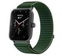 QJONSIU Bracelet Sport en Nylon Compatible avec Hama Smartwatch 6010, Souple Respirant Antisueur Remplacement Strap-Vert