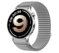 QJONSIU Bracelet Sport en Nylon Compatible avec OnePlus Watch Lite, Souple Respirant Antisueur Remplacement Strap-Gris