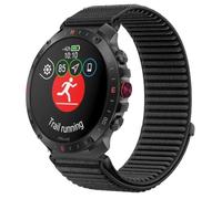 QJONSIU Bracelet Sport en Nylon Compatible avec Polar Grit X2 Pro, Souple Respirant Antisueur Remplacement Strap-Noir