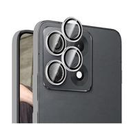 QJONSIU Caméra Arrière Protecteur Compatible avec Motorola Edge 70 Max, Anneau en Alliage D'aluminium, Film de Protection HD, Anti rayures-Argent