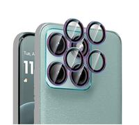 QJONSIU Caméra Arrière Protecteur Compatible avec Motorola Edge 70 Pro, Anneau en Alliage D'aluminium, Film de Protection HD, Anti rayures-1