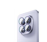 QJONSIU Caméra Arrière Protecteur Compatible avec Xiaomi Redmi Note 15 Pro, 4 Pièces Anneau en Alliage D'aluminium, Film de Protection HD, Anti rayures-1