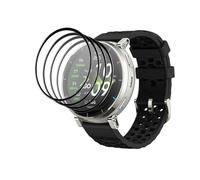 QJONSIU Compatible avec 4 Packs Amazfit Active 3 Premium Film protecteur, Couverture complète, Film mince composite HD, Anti-Scratch-Clear