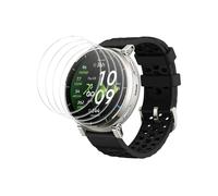 QJONSIU Compatible avec 4 Packs Amazfit Active 3 Premium Film Protecteur, HD Ultra Fin Film Protecteur d'écran Flexible, Anti-rayures, Sans Bulles-transparent