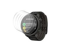 QJONSIU Compatible avec 4 Packs Amazfit Active 3 Premium Protecteur d'écran, Film de protection HD en verre trempé, Anti-rayures, Sans bulles-Clair