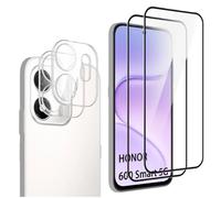 QJONSIU Compatible avec Honor 600 Smart Film Protecteur, 2 Pack Protecteur D'écran, 2 Pack HD Clair Verre Trempé Film pour Lens, Anti rayures