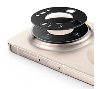 QJONSIU Compatible avec Huawei Mate 80 Caméra Arrière Protecteur, 2 Pack Alliage D'aluminium Camera Lens Protecteur Film, Anti rayures-Noir