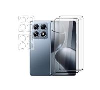 QJONSIU Compatible avec Motorola Signature Film Protecteur,2 Pack Protecteur D'écran, 2 Pack HD Clair Verre Trempé Film pour Lens, Anti rayures