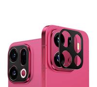 QJONSIU Compatible avec Oppo Find X9 Pro Caméra Arrière Protecteur, 2 Pack Alliage D'aluminium Camera Lens Protecteur Film, Anti rayures-Noir