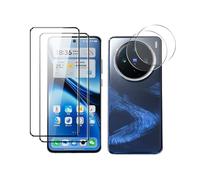 QJONSIU Compatible avec vivo X300 Ultra Film Protecteur,2 Pack Protecteur D'écran, 2 Pack HD Clair Verre Trempé Film pour Lens, Anti rayures