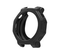 QJONSIU Coque Compatible avec Amazfit T-Rex 3 Pro 48mm, 2 Pack Antichoc Souple Silicone Protecteur Case Anti-Rayures-Black