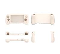 QJONSIU Coque Compatible avec Anbernic RG556/RG557, Anti-Rayures and Antichoc Protecteur Souple Silicone Case-Blanc