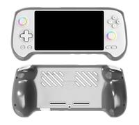 QJONSIU Coque Compatible avec Anbernic RG556/RG557, Anti-Rayures and Antichoc Souple TPU Protecteur Case-Noir