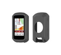 QJONSIU Coque Compatible avec Garmin Edge 850/Edge 550, Antichoc Protection en Souple Silicone Case pour GPS Vélo Accessoires, Léger-Gris