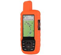 QJONSIU Coque Compatible avec Garmin GPSMAP 66i/67i, Antichoc Protection en Souple Silicone Case pour Traqueur GPS Portable-Orange