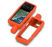 QJONSIU Coque Compatible avec Garmin GPSMAP H1i Plus, Antichoc Protection en Souple Silicone Case pour Traqueur GPS Portable-Orange