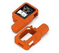 QJONSIU Coque Compatible avec Garmin inReach Mini 3, Antichoc Protection en Souple Silicone Case pour Traqueur GPS Portable-Orange