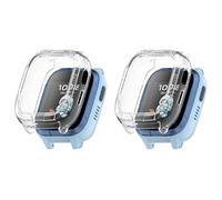 QJONSIU Coque Compatible avec Honor Choice Kids Watch Plus, 2 Pack Antichoc Souple TPU Partielle Protection Mince Coque-Clear