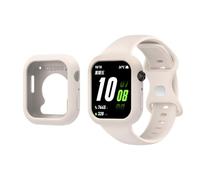 QJONSIU Coque Compatible avec Honor Choice Watch 2i, 2 Pack Antichoc Souple Silicone Protecteur Case Anti-Rayures-Ivory White
