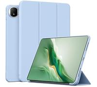 QJONSIU Coque Compatible avec Honor MagicPad 2, Fonction Stand, Protection en TPU Anti-Choc, Intelligent Ultra-Mince Kickstand Case-Bleu Ciel